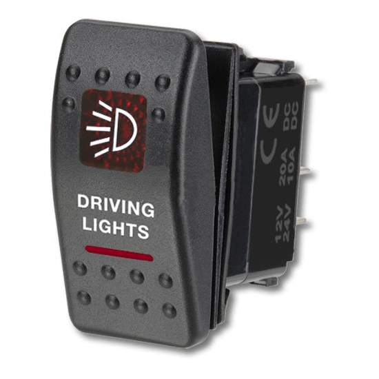 CARLING PRZELACZNIK IP68 WLACZNIK LED 12-24V 20A