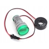 AMPEROMIERZ 100A LED 22mm MIERNIK MAŁY WSKAŹNIK Z