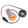 AMPEROMIERZ 100A LED 22mm MIERNIK MAŁY WSKAŹNIK Ż