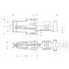 KONEKTOR PIN ZENSKI VW SPT 2,5-4,0mm2 000 979 306E