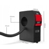 PRZEŁĄCZNIK WŁĄCZNIK KIEROWNICA MOTOCYKL USB 2A