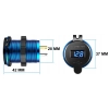 QUICK CHARGE USB QC 3.0 GNIAZDO WOLTOMIERZ METAL N