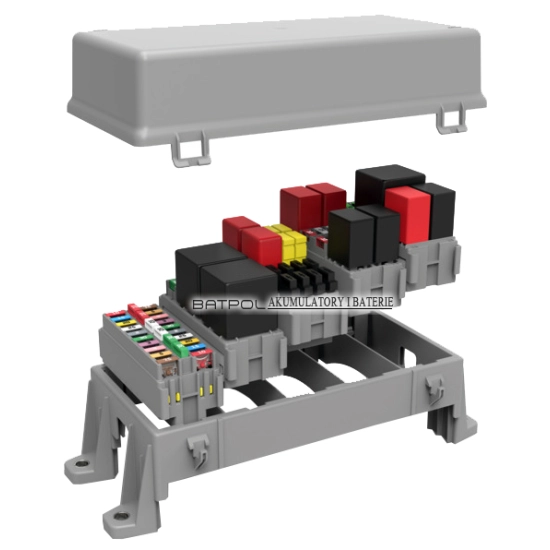 MODUŁ MTA 0101504 SKRZYNKA GNIAZDO 2x MIDI 4x MINI