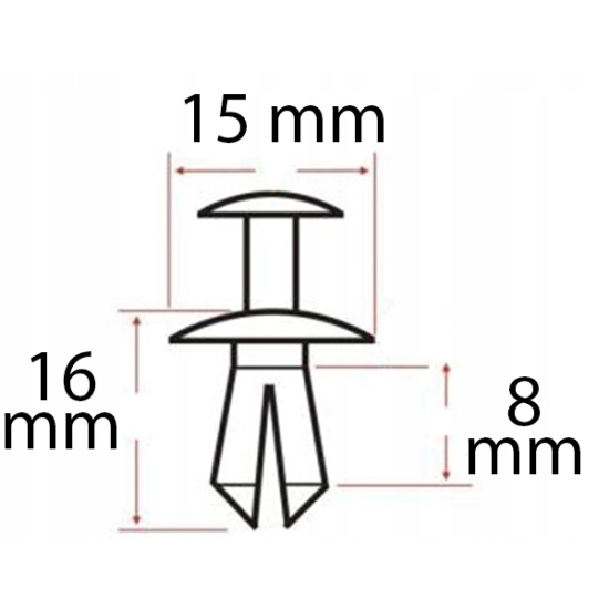 SPINKA KOLEK ROZPOROWY 7 mm Suzuki Hyundai