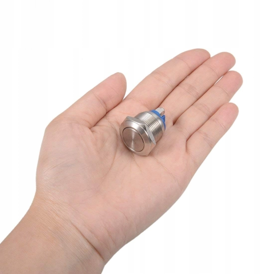 PRZYCISK WANDALOODPORNY 25mm CHWILOWY 2A/250V WYST