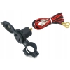 ŁADOWARKA MOTOCYKLOWA USB 2.1A WOLTOMIERZ WŁĄCZNIK