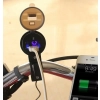 ŁADOWARKA MOTOCYKLOWA USB 2.1A WOLTOMIERZ WŁĄCZNIK