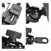 UCHWYT NA TELEFON ŁADOWARKA MOTOCYKLOWA USB 2A