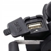 UCHWYT NA TELEFON ŁADOWARKA MOTOCYKLOWA USB 2A