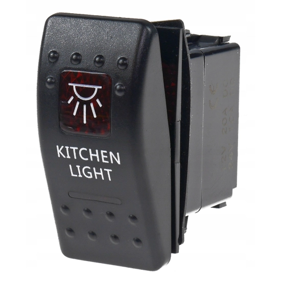 CARLING PRZELACZNIK IP68 WLACZNIK LED 12-24V 20A