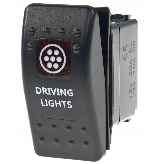 CARLING PRZELACZNIK IP68 WLACZNIK LED 12-24V 20A