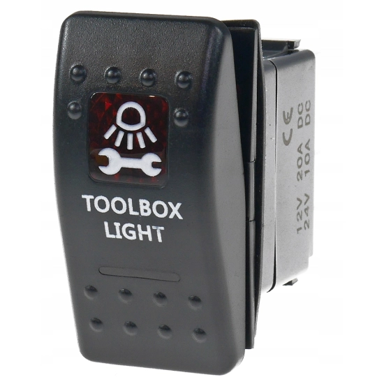 CARLING PRZELACZNIK IP68 WLACZNIK LED 12-24V 20A