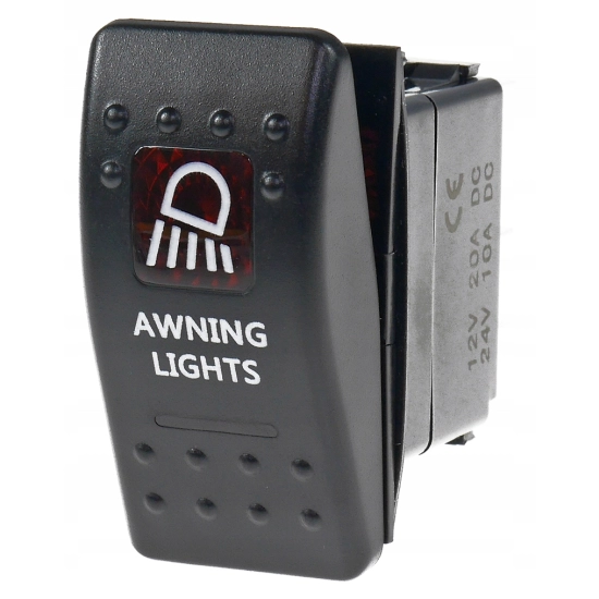 CARLING PRZELACZNIK IP68 WLACZNIK LED 12-24V 20A