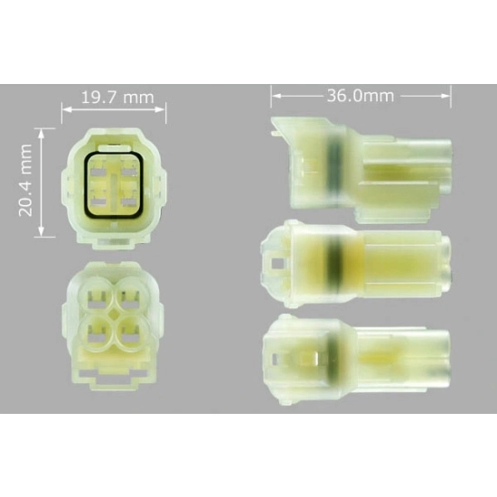 GNIAZDO HM 4 PIN SUMITOMO MOTOCYKLE KOSTKA ZLACZE
