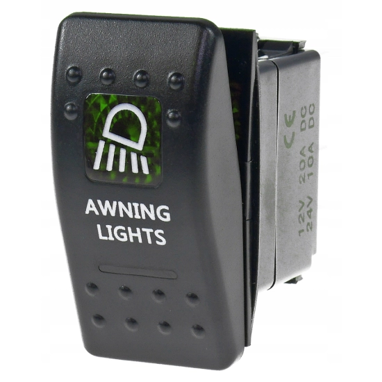 CARLING PRZELACZNIK IP68 WLACZNIK LED 12-24V 20A Z