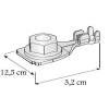KONEKTOR OCZKOWY M5 Z NAKRETKA 4-6 MM2 SKRZYNKA