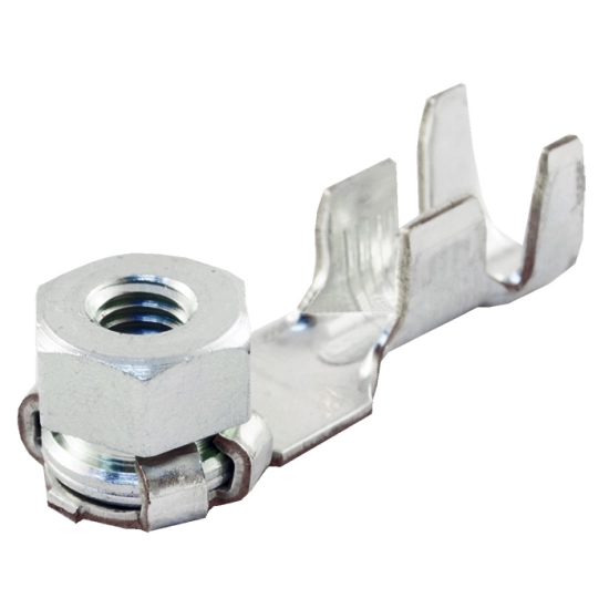 KONEKTOR OCZKOWY M5 Z NAKRETKA 4-6 MM2 SKRZYNKA