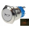 PRZYCISK WANDALOODPORNY 19mm KLAKSON 3A MONO P