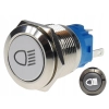 PRZYCISK WANDALOODPORNY 19mm MIJANIA 3A BISTABI B
