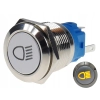 PRZYCISK WANDALOODPORNY 19mm MIJANIA 3A BISTABI P