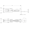 KONEKTOR PIN ZENSKI VW MCP 0,5-1,0mm2 000979151E