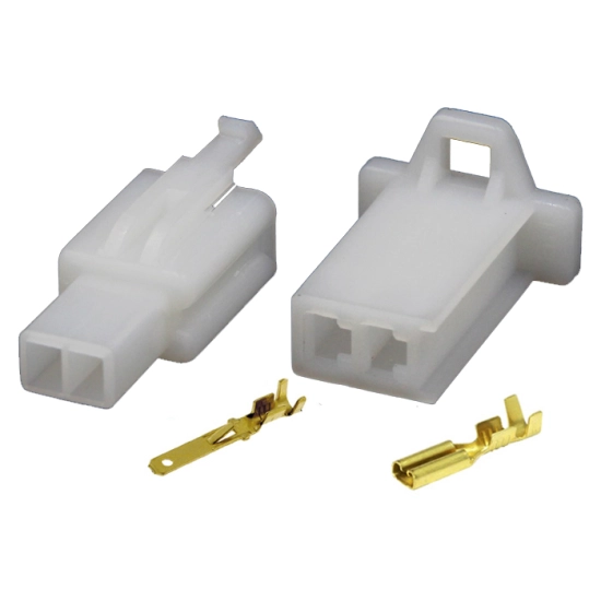 ZLACZE KOSTKA WTYK GNIAZDO MOTOCYKLOWE MTW 2 PIN