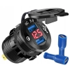 QUICK CHARGE USB QC 3.0 GNIAZDO WOLTOMIERZ METAL C