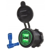 USB 5V 4,2A GNIAZDO SAMOCHODOWE LADOWARKA 12V Z
