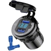 USB QC 3.0 GNIAZDO WOLTOMIERZ METAL WYLACZNIK N