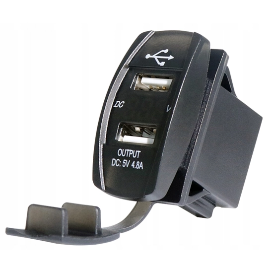 USB 5V 4,8A LADOWARKA WOLTOMIERZ PANELOWA B