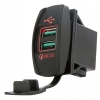 USB QC 3.0 GNIAZDO LADOWARKA 3A QUICK CHARGE CZ