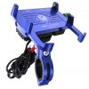 UCHWYT NA TELEFON ŁADOWARKA MOTOCYKLOWA USB 3.0 QC