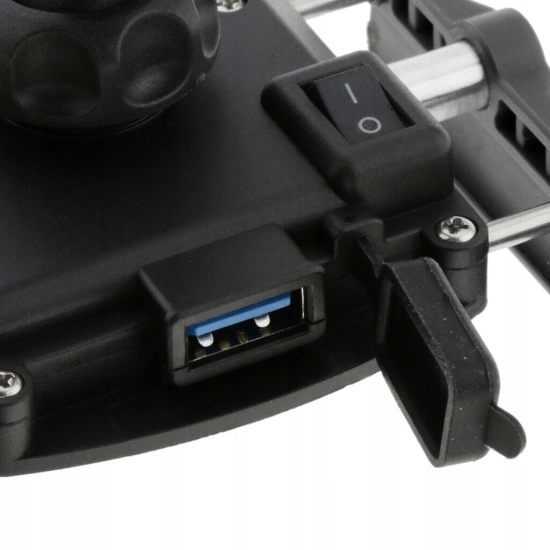 UCHWYT NA TELEFON ŁADOWARKA MOTOCYKLOWA USB 3.0 QC