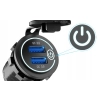 USB QC 3.0 QUICK ŁADOWARKA GNIAZDO ON/OFF DOTYKOWA